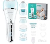 VGR Electric Women Epilator Female Shaver Leg Body Hair Removal Lip Chin Depilatory Lady Bikini Trimmer Facial Hair Remover