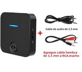 Alynic Bluetooth 5.0 Receiver Transmitter 3.5mm Aux Jack Stereo Audio Music Wireless Adapter With Mic For Car PC TV Headphone