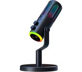 Professional Gaming Microphone With Stand RGB USB Wired Condenser Mic For PC Laptop Streaming Podcast Karaoke Live Broadcast