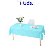 1pc Reusable Tablecloths 137x183cm BPA Free Plastic Dining Table Cover Cloth for Parties Picnic Camping Disposable Tablecloths
