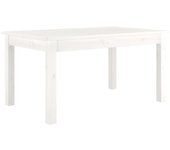 vidaXL Mesa de centro de madera maciza de pino 80x50x40 cm Natural, Blanco, Gris Mesita de Salón o Comedor o Auxiliar Mesa de Café Meuble Salón