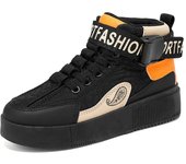 High-top Boys Sneakers Kids Sports Shoes Leisure Non-slip Basketball Shoes for Children Casual Platform Tennis Shoes