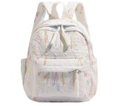 Large Capacity Travel Backpack Zipper Adjustable Shoulder Straps Casual Daypack Cute Lightweight Girls Rucksack Female