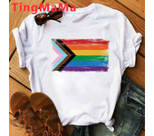 Kawaii Love Is Love Lgbt T Shirt Men Funny Harajuku Rainbow Gay Pride T-shirt Love Wins Graphic Tees Hip Hop Tops Tshirt Male
