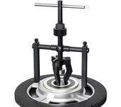 3 Jaw Puller Bearing Puller High-Hardness & Powerful Car Tire Puller Automobile Accessories for Home & Outdoor