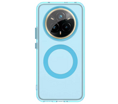 Transparent Candy Colorful Wireless Charging Phone Case for OPPO Realme 14 Pro, 14 Pro+, 13 Pro, 13 Pro+ Magnetic Back Cover