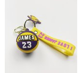 Basketball Keychain Realistic 3D Basketball Keychain Couple Car Pendant Backpack Decoration