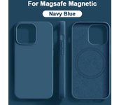 Magsafe Wireless Charge Case For Apple iPhone 15 11 14 13 16 Pro Max Plus Liquid Silicone Shockproof Protective Cover