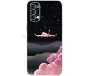 For OPPO Reno 4 Case Reno4 5G Cover Slim Silicone Bumper Patterns Soft Phone Case For OPPO Reno 4 2021 CPH2091 CPH2113 Back Bags