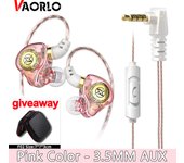 9D Super Bass In Ear Dynamic Wired Earphones Hifi Surround Stereo earbuds With Mic Noise Cancelling Music For Samsung Android
