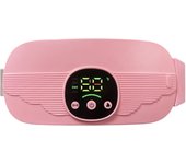 MUKASI Menstrual Heating Pad, USB Electric Belly Heating Belt, 4 Heat Levels and 4 Massage Modes, Heated Back Support for Menstrual Pain Relief