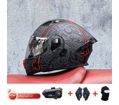 Casco moto modular hombre mujer aire libre seguro Equipo Protector trail rally