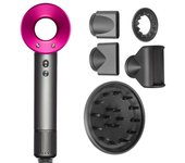 Secador de Pelo Profesional Ionico con 5 Difusores Incluido, 1600W, con 1.7m de Cable, Secador para Peluqueria, Salon de Estetica, Pequeño Electrodomestico para Belleza. Motor Brushless, Marca Blanca