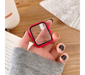 Smart Watch Case for Tempered Glass Compatible for Apple Watch 41mm 45mm  SE Iwatch Series 1 2 3 4 5 6 7 8 SE Casing Cover