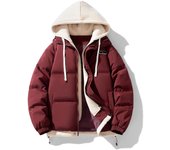 Chaquetas de plumas para hombres y mujeres, abrigos de invierno, abrigos resistentes al frío, al viento y cálidos, chaquetas acolchadas de algodón