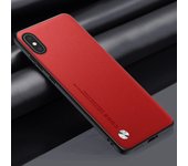 Funda de cuero PU de lujo para iPhone XS Max, cubierta trasera de silicona a prueba de golpes, protección completa para teléfono, funda para iPhone XSMax