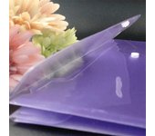 A4 Clear Document Bag 6 Colors Paper File Folder Letter Envelope Pockets Clips Book Storage Stationery School Office Supplies
