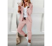 autumn casual women's two piece sets casual suits