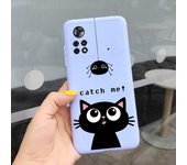 For Xiaomi Poco X4 Pro 5G Case Fashion Feather Painted Silicone Cover For Xiaomi Poco M4 Pro 4G Funda Soft Coque PocoX4 Pro Bags
