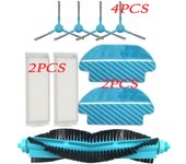 Roller Side Brush Mop Rag Cloth HEPA Filter for Xiaomi Mijia LDS / STYJ02YM / Conga 3490 Viomi V2 PRO V3 SE Robotic Vacuum Parts