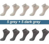 10pairs/lot men's bamboo fiber socks short casual breatheable anti-bacterial man ankle socks new black busines high quality