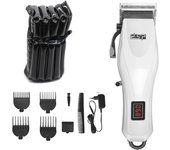 Rechargeable electric hair clipper barber professional beard hair trimmer for men adjustable hair cutter machine haircut