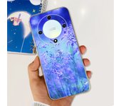 For Honor X9b Case ALI-NX1 Cover Shockproof Silicone Luxury TPU Soft Clear Flower Phone Cover For HonorX9b 5G X 9B Leopard Cases