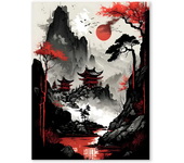 Retro Japan Anime Game Samurai Posters Prints Pictures Portrait Bushido Canvas Painting for Living Room Wall Art Home Decor