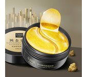 60pcs Hyaluronic Acid Repair Eye Patches Remove Dark Circles Moisturizing Eye Mask Crystal Collagen Gel Mask Eye Skin Care