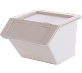 Plastic Desktop Storage Baskets Portable & Lightweight Box for Kitchen Bathroom Study Dorms