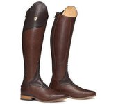 Botas De Campo Altas Para Mujer, Botas De Montar De Piel Sintética Con Cremallera Trasera, Para Encima De La Rodi