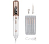Skin Tag Pen Sets, Professional Skin Care Device with 9-Level Adjustable &LED Spotlight, Portable Rechargeable Dermatological Tool for Skin Surface Maintenance Refinement