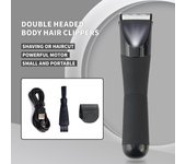 Electric shaver, women's armpits, private parts, leg hair, body hair, scissors, double-headed scraper, 2-in-1 hair remover