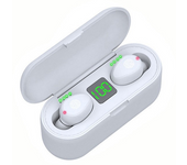 TWS High Quality F9 Digital Display Bluetooth Sports Game High Sound Quality In-ear Wireless Earbuds Earphone