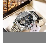 POEDAGAR Nuevo reloj mecánico automático para hombres waterproof reloj luminoso