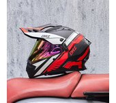 Cascos de moto mujer hombre aire libre trail rally seguro Equipo Protector