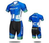 Men's triathlon, short sleeved jumpsuit, cycling sweatshirt, sportswear, mountain biking apparel, 2024
