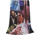 Flannel Blanket Throw Blankets Air Conditioning A Singer Boogie Blanket for Couch Sofa Bed Living Room