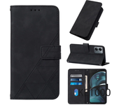 For Motorola Moto E7 G14 G50 G54 G60 G84 Carcasa De Soporte De Solapa De Lujo Para Billetera Con Ranura Anti - Caída