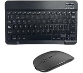 Teclado Inalámbrico Bluetooth Español Francés Azerty Ruso Coreano Para iPad Mac PC Tableta Celular Y Laptop Con Ratón Mini