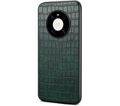 For Huawei Mate 40 Pro 4G/ 5G Shockproof Case Crocodile Textured Leather Hybrid Slim Phone Cover