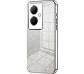 VIVO V29 V29Lite 5G Glitter Plated Clear Phone Case Available in a variety of colors