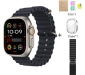 2025 New HK9 Ultra 2 Smartwatch Bluetooth Call Voice Assistant Information Reminder Screen Pointer Compass AMOLED Compatible with Android IOS Smartwatch
