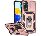 Armor Ring Bracket Push Phone Cases for Xiaomi Redmi Note 11 10 9 8 Pro Ma 9S Prime Poco X3 NFC X4 M4 4G 5G  XiaoMi 11 11T Cover
