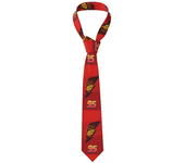 Corbata personalizada Lightning McQueen Collage para hombre, corbata de dibujos animados, corbata de moda para negocios