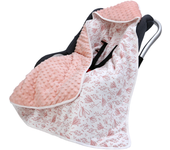 Manta cálida para bebé recién nacido, saco de capazo acolchado, grueso, para exteriores, cochecito de bebé