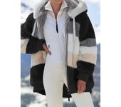 Ropa de Abrigo para Mujer Chaqueta de Invierno Sudadera con capucha de gran tamaño