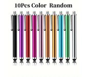 Touch pens suitable for iPad, Apple, Android, iOS, Windows, tablets, mobile phones, iPhone, Huawei, Samsung, Xiaomi, 10 units