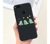 For Funda Xiaomi Mi A1 / Xiaomi Mi 5X Case Cover Fashion Jelly Bumper Shell Soft Matte Liquid Silicone MiA1 Xiaomi A1 Housing