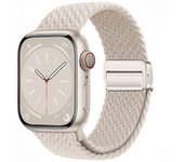 Braided Strap For Apple Watch 44mm 40mm 45mm 49mm 41mm 38 buckle Bracelet iWatch Series se 7 6 8 9 10 Ultra2 Magnetic Band